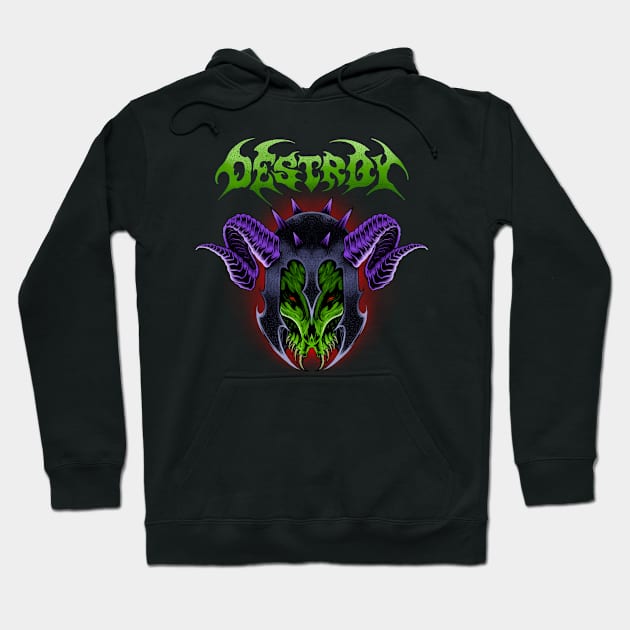 Destroy Hoodie by Stooner